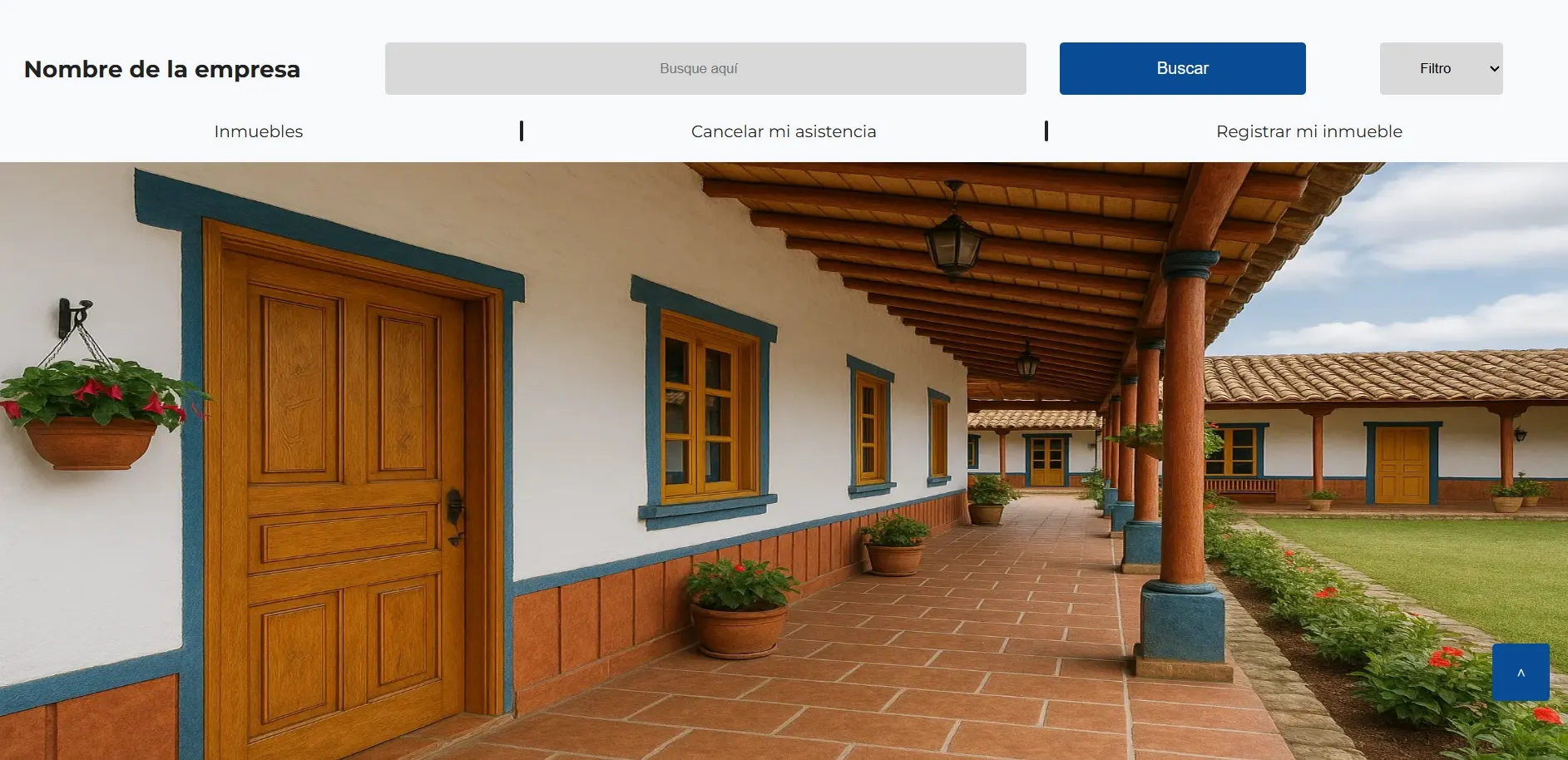 Mockup del software